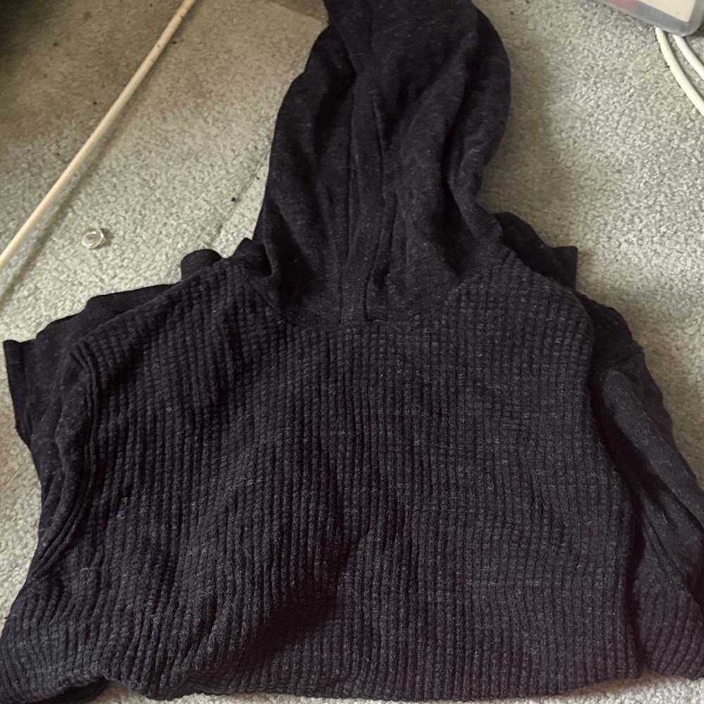GAP Men's Black Zip-Up Sweater